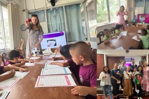 โครงการพัฒนาทักษะภาษาอังกฤษแก่เด็กและพนักงานมูลนิธิเด็ก
