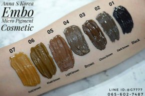 สีสักเกาหลี Anna S Embo
