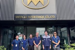 บริษัท ทาทา สตีล (ประเทศไทย) จำกัด (มหาชน) เยี่ยมชมโรงงานและหารือความร่วมมือทางธุรกิจกับ บริษัท มิราเคิล อินเตอร์เทรด จำกัด