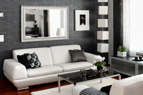 Black and White Room Decorating Ideas