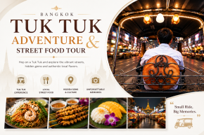 Tuk Tuk Adventure & Street Food Tour