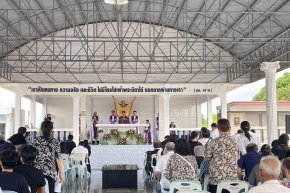 พิธีเสกสุสาน วัดแม่พระมหาทุกข์