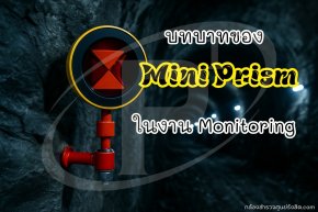 บทบาทของ Mini Prism ในงานเฝ้าตรวจสอบ (Monitoring)