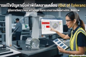 การแก้ไขปัญหาเมื่อค่าพิกัดคลาดเคลื่อน (Out of Tolerance)