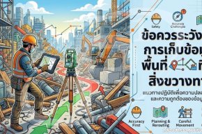 ข้อควรระวังในการเก็บข้อมูลพื้นที่ที่มีสิ่งขวางทาง (Obstructions in Surveying)