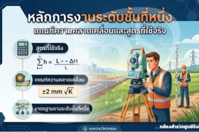 หลักการงานระดับชั้นที่หนึ่ง เกณฑ์ความคลาดเคลื่อนและสูตรที่ใช้จริง