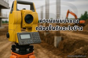 ความแม่นยำของกล้อง ระดับ วัดมุม และ ประมวลผล ขึ้นกับอะไรบ้าง