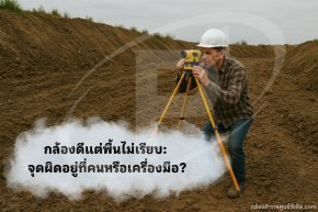 กล้องดีแต่พื้นไม่เรียบ: จุดผิดอยู่ที่คนหรือเครื่องมือ?