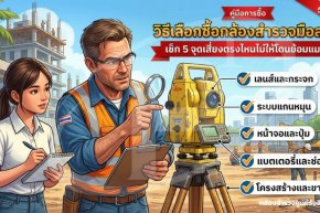 วิธีเลือกซื้อกล้องสำรวจมือสอง เช็ก 5 จุดเสี่ยงตรงไหนไม่ให้โดนย้อมแมว?