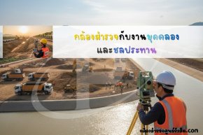 กล้องสำรวจกับงานขุดคลองและชลประทาน