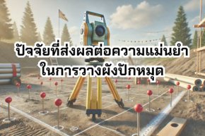 ปัจจัยที่ส่งผลต่อความแม่นยำในการวางผังปักหมุด