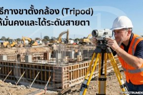 วิธีกางขาตั้งกล้อง (Tripod) ให้มั่นคงและได้ระดับสายตา