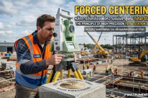 Forced Centering: หลักการตั้งกล้องเพื่อความแม่นยำสูงใน Total Station