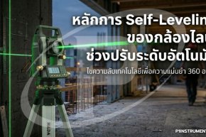 หลักการ Self-Leveling ของกล้องไลน์: ช่วงปรับระดับอัตโนมัติ