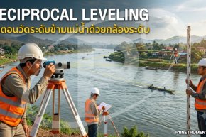 กรณีศึกษา Reflectorless วัดพื้นผิวต่างวัสดุในงานสำรวจจริง