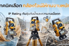 เทคนิคเลือกกล้องไลน์ให้ทนงานหนัก: IP Rating กันฝุ่นกันน้ำและความทนเมื่อตก