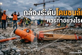 "กล้องระดับโดนชนล้ม" ควรทำอย่างไร?