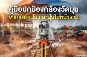 คู่มือปกป้องกล้องวัดมุมจากแดด ฝน และฝุ่นในหน้างาน