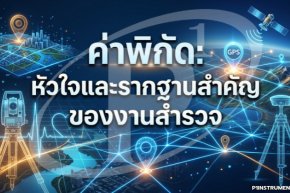 ค่าพิกัด : หัวใจและรากฐานสำคัญของงานสำรวจ