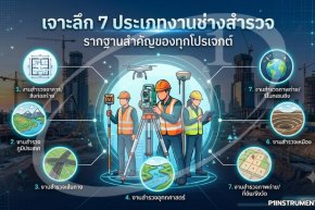 เจาะลึก 7 ประเภทงานช่างสำรวจ รากฐานสำคัญของทุกโปรเจกต์