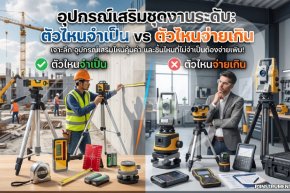 อุปกรณ์เสริมชุดงานระดับ: ตัวไหนจำเป็น vs ตัวไหนจ่ายเกิน