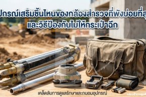 อุปกรณ์เสริมชิ้นไหนของกล้องสำรวจที่พังบ่อยที่สุด และวิธีป้องกันไม่ให้กระเป๋าฉีก