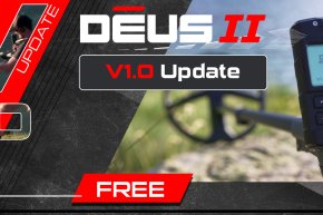 อัพเดช เวอร์ชั่นใหม่ ของ Xp DEUS II v1.0 UPDATE instructions