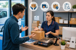 ลูกค้าของหาย ร้านพัสดุต้องรับผิดไหม