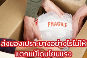  ของเปราะบาง ส่งยังไงให้รอด แม้โดนโยนแรง?