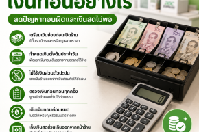 ร้านพัสดุควรเตรียมเงินทอนอย่างไร ไม่ให้บริการสะดุด