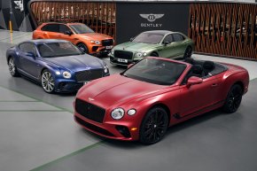 Bentley เพิ่มสีตัวรถแบบผิวซาตินอีก 15 สี เพื่อทางเลือกหลากหลายให้ลูกค้า