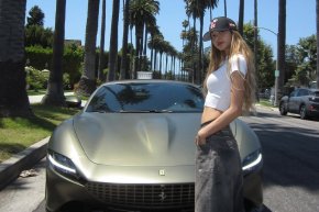 Lisa กับรถเปิดประทุนคันใหม่!! Ferrari Roma Spider หรูหรา มีสไตล์ ทรงพลัง