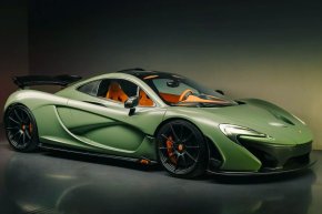 เปิดประมูล!! McLaren P1 สุดหายากหนึ่งเดียว ตัวถังสีเขียวด้านมาจากโรงงาน