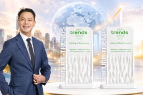 BAM คว้า 2 รางวัลเกียรติยศระดับสากล จากงาน Future Trends Awards 2026 Leading of Social Product รางวัลองค์กรยอดเยี่ยมด้าน Social Product และ Leading of Governance รางวัลองค์กรยอดเยี่ยมด้าน GovernanceGovernance ระดับสากล