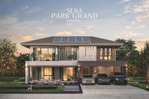 เสนาเตรียมเปิดตัว โครงการพรีเมียม SENA PARK GRAND RAMINDRA 2  บ้านเดี่ยวโซลาร์พร้อมแบตเตอรี่ทุกหลัง ทำเลคุณภาพย่านรามอินทรา เปิด Exclusive Open House 1819 ตุลาคมนี้ รอบ VVIP 9 ยูนิตพิเศษ วิวหน้าสวนคลับเฮ้าส์ 