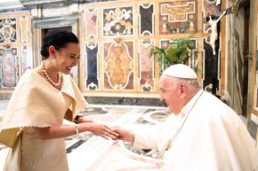 Had an audience with Pope Francis to strengthen religious relations.