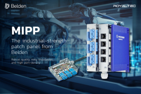 ปกป้องทุกการเชื่อมต่อของคุณ Modular Industrial Patch Pane สุดแข็งแกร่ง! จาก Belden