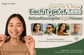 Get to Know Each Type of Lens Before Choosing the 'Right' Glasses
