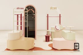 AIMEE STUDIO POP UP STORE DESIGN