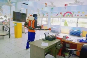 เครื่องพ่นละอองฝอยสะพายหลัง