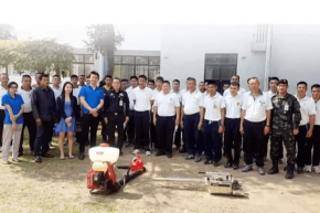 a city municipality Uses the AIROFOG AT35 Thermal Fogger for Mosquito Control