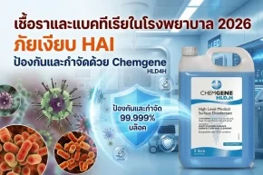 เชื้อราและแบคทีเรียในโรงพยาบาล 2026 