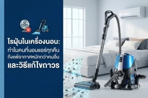 ไรฝุ่นในเครื่องนอน