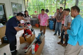 สำนักงานเขตดอนเมือง กทม. รับมอบ SUPER ROTARY 52cc พ่นยุงรอบเขต ลดผู้ป่วยไข้เลือดออก เมืองกรุง 50 เขตเลือกแล้ว
