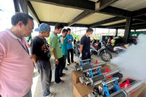 Reviving a Stored Fogging Machine: Perished Rubber, a Swollen Battery and a Committee That Had to Choose Between Repair and Scrap