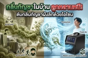 กลิ่นกัญชาในบ้าน