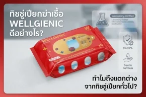 ทิชชู่เปียกฆ่าเชื้อ