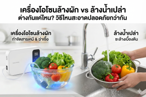 เครื่องโอโซนล้างผัก