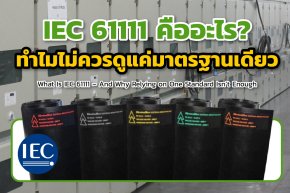 IEC 61111 คืออะไร? ทำไมไม่ควรดูแค่มาตรฐานเดียว