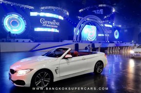 ให้เช่ารถBMW Series4 ให้เช่าถหรูเปิดประทุนในงานEvent Giffarine : บริการให้เช่ารถหรู by BANGKOK SUPERCARS